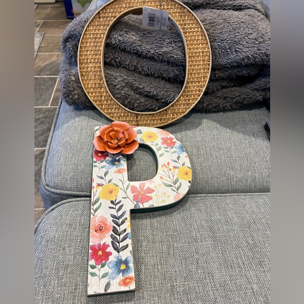 Decorative block letters! 12 left!. $4 each or 4 for $12 or make an offer! - Picture 10 of 10